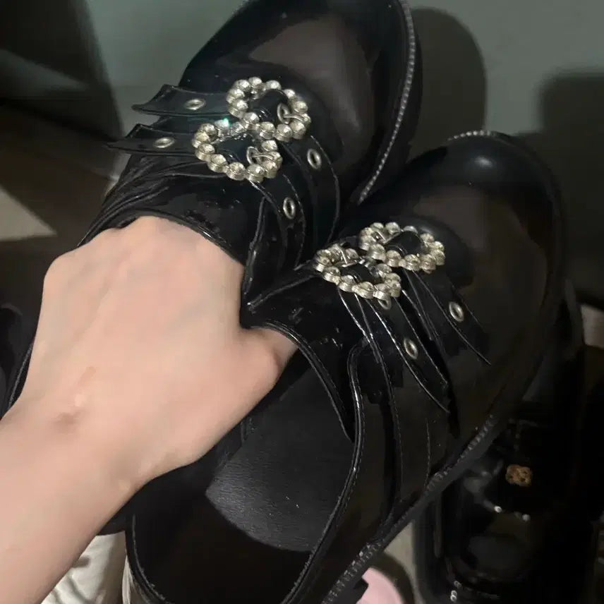 [BUNJANG] Bubbles Platform Shoes - Jireyke Style / 버블즈 통굽 신발 양지뢰 양산형 지뢰계  /시허니 리즈리사