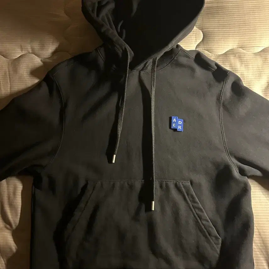 [BUNJANG] Ader Error Black Hoodie / 아더에러 블랙 후드티