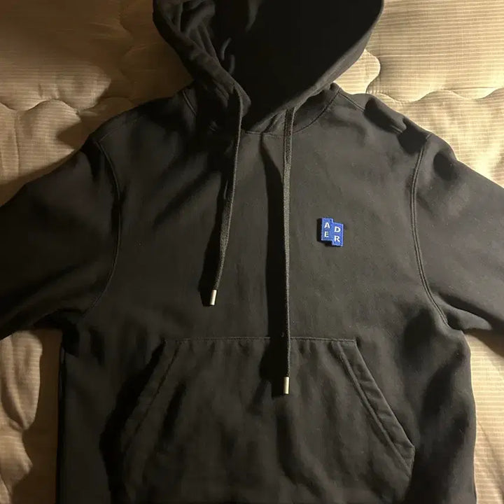 [BUNJANG] Ader Error Black Hoodie / 아더에러 블랙 후드티