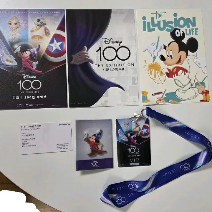 [BUNJANG] Disney 100th Anniversary Exhibition Merchandise Set (Walt Disney, Mickey) / 디즈니 100주년 특별전 소품 굿즈 1세트 가격 월트디즈니 미키 특전