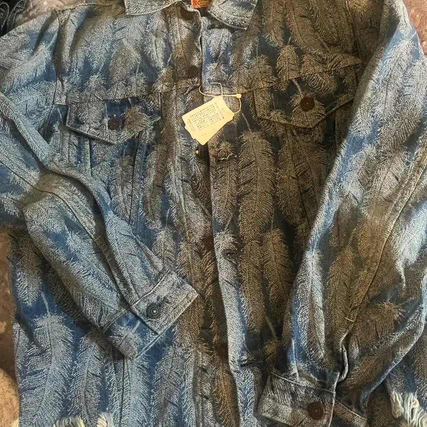 [BUNJANG] Kapital Featherlite Indigo Jacket Size 3 / 새상품)캐피탈 패더 라이트 인디고 3사이즈