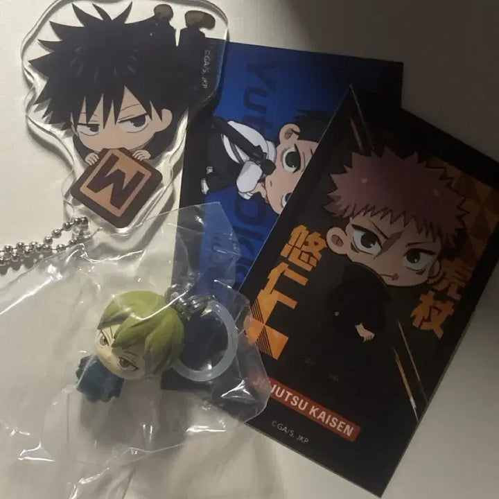 [BUNJANG] Jujutsu Kaisen Naoya, Megumi, Nanami Acrylic Keychains / 주술회전 나오야 메지루시+메구미 아크릴 키링+나나미 키링