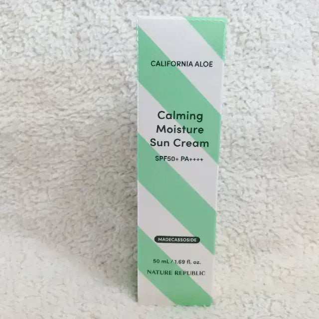 [BUNJANG] Nature Republic California Aloe Soothing &amp; Moisture Sunscreen SPF50+ PA++++ 50ml / 네이처리퍼블릭 캘리포니아 알로에 진정 수분 선크림 50ml