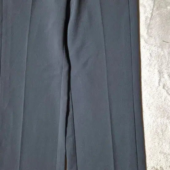 [BUNJANG] Charcoal Grey Wide Fit Slacks Pants (Size 29) / 그레이 슬렉스 팬츠 29