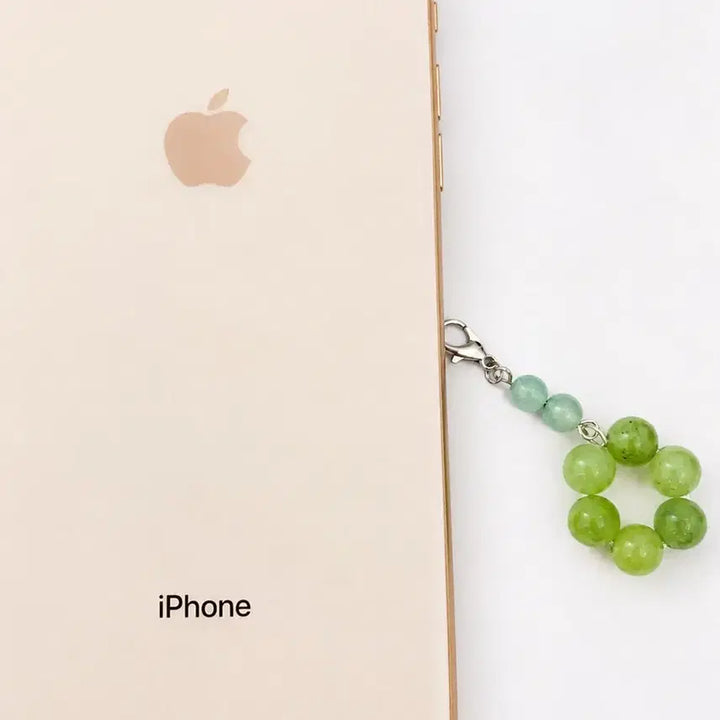 [BUNJANG] Birthstone Keychain - Aquamarine, Clear Quartz, Amethyst / 탄생석 키링 (생일선물,커플선물),아쿠아마린,백수정,자수정