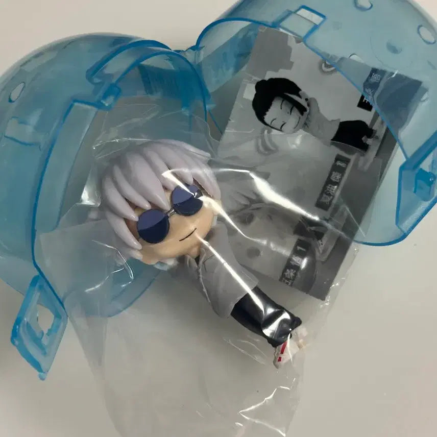 [BUNJANG] Jujutsu Kaisen Kotchimuite Gojo Figure (Sealed) / 주술회전 콧치무이테 미개봉 고죠