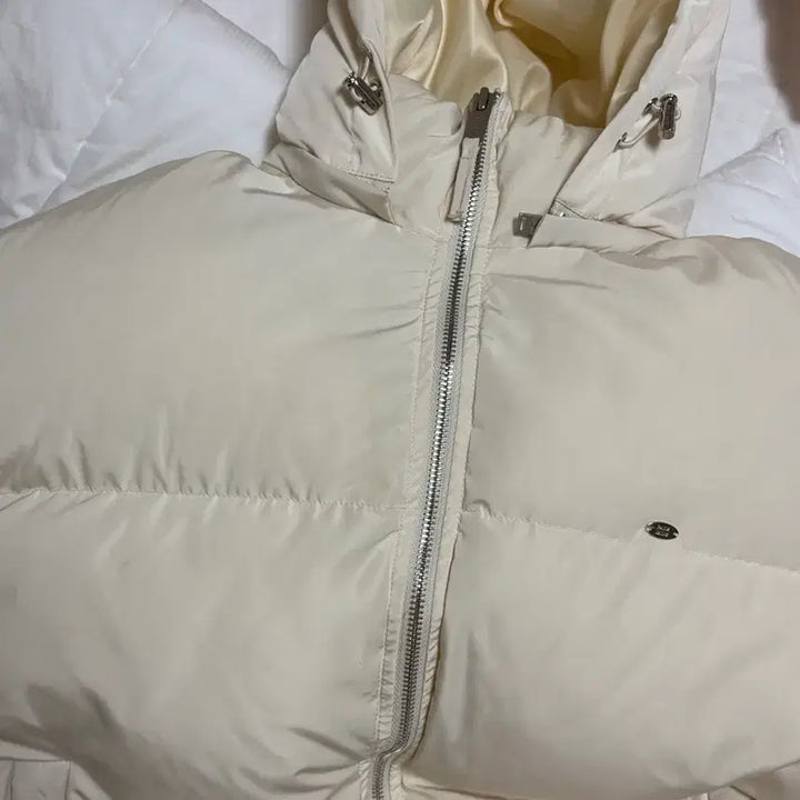 [BUNJANG] Palejade Thinsulate Basic Crop Puffer Jacket Cream Ivory / 페일제이드 신슐레이트 숏패딩 푸퍼 아이보리 크림 크롭 palejade
