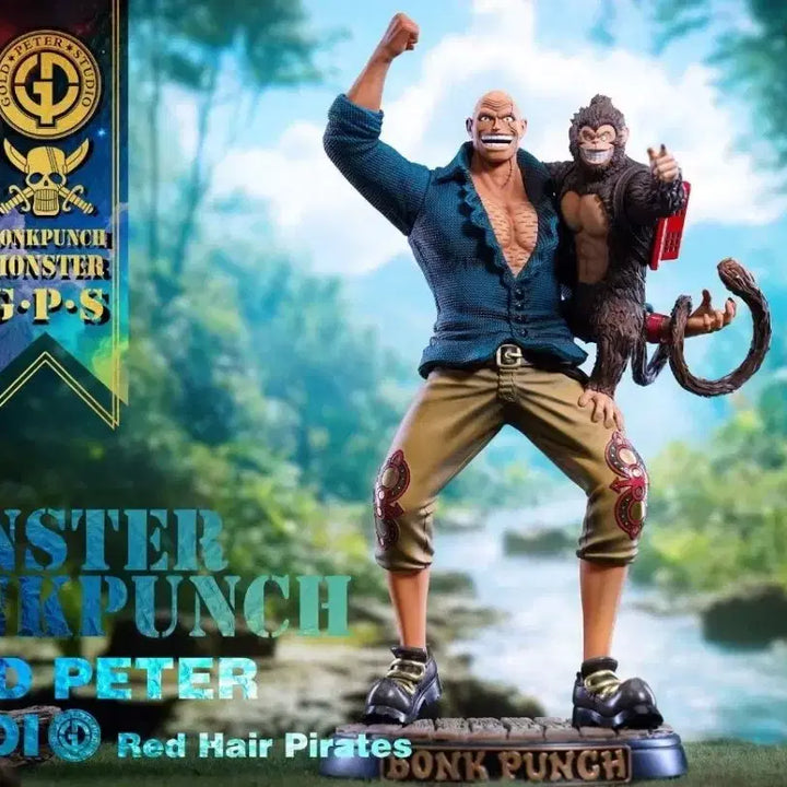 [BUNJANG] GPS Resin One Piece Shanks Pirates Bonk Punch Statue / 원피스 gps레진 샹크스해적단 봉크펀치 판매합니다