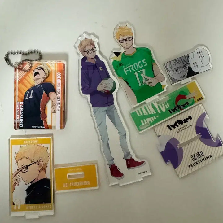 [BUNJANG] Haikyuu!! Tsukishima Kei Acrylic Stand / 하이큐 츠키시마 아크릴 스탠드