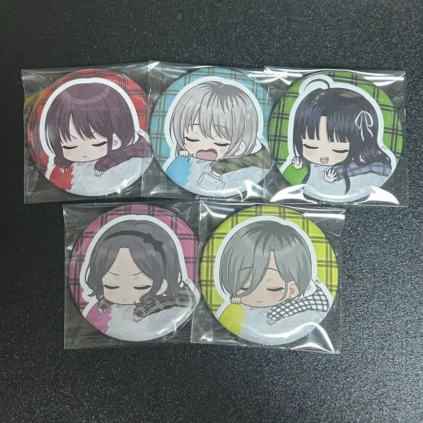 [BUNJANG] Band Yarouze Fuwaming Can Badge Togetoge Set / 걸즈 밴드 크라이 후와밍 캔뱃지 토게토게 세트