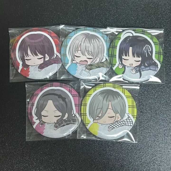 [BUNJANG] Band Yarouze Fuwaming Can Badge Togetoge Set / 걸즈 밴드 크라이 후와밍 캔뱃지 토게토게 세트