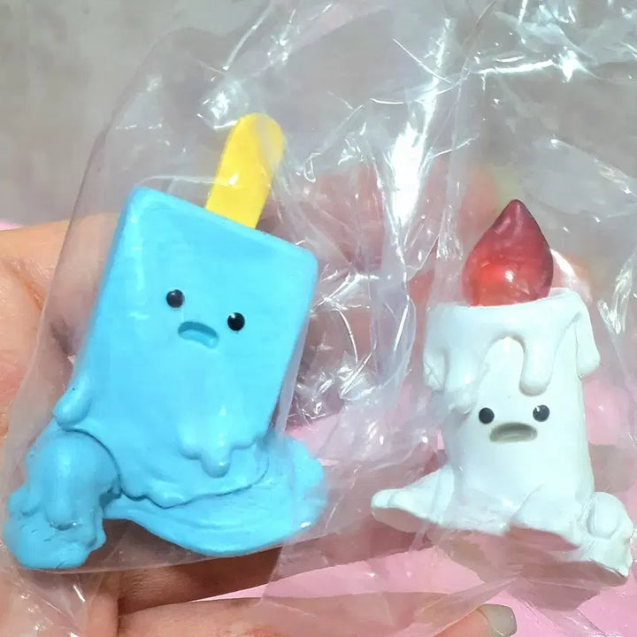[BUNJANG] Melting Ice Gacha Tokekechuz Set (2 Types) / 녹아내리는 아이스 가챠 토케챠우즈 2종셋트