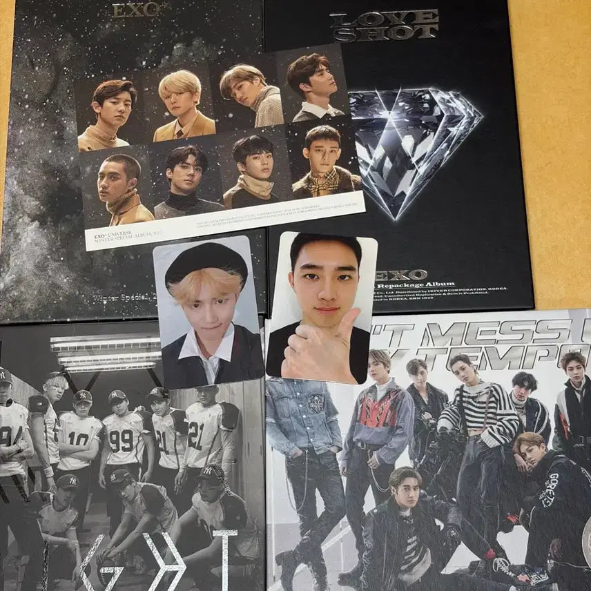 [BUNJANG] EXO Album Bundle Set (Universe Suho / For Life DO Photocard) / 엑소 앨범 일괄(유니버스 수호/포라이프 디오 포카)