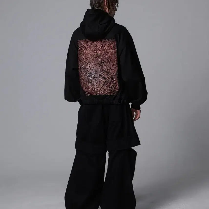 [BUNJANG] Songzio 24SS Alexander Embroidered Hoodie / 송지오 24ss 알렉산더 자수 후드 48 판매