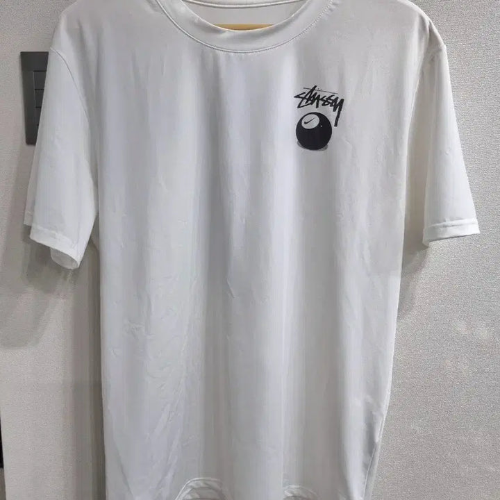 [SOLD OUT] 나이키x스투시 8볼 반팔 티셔츠 화이트