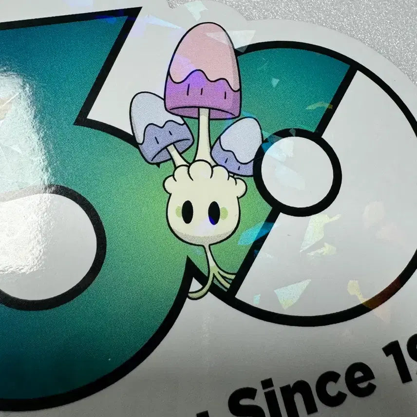 [BUNJANG] Pokemon 30th Anniversary Logo Sticker Shaymin / Zamazenta / 포켓몬 30주년 로고 스티커 쉐이미 / 자마슈