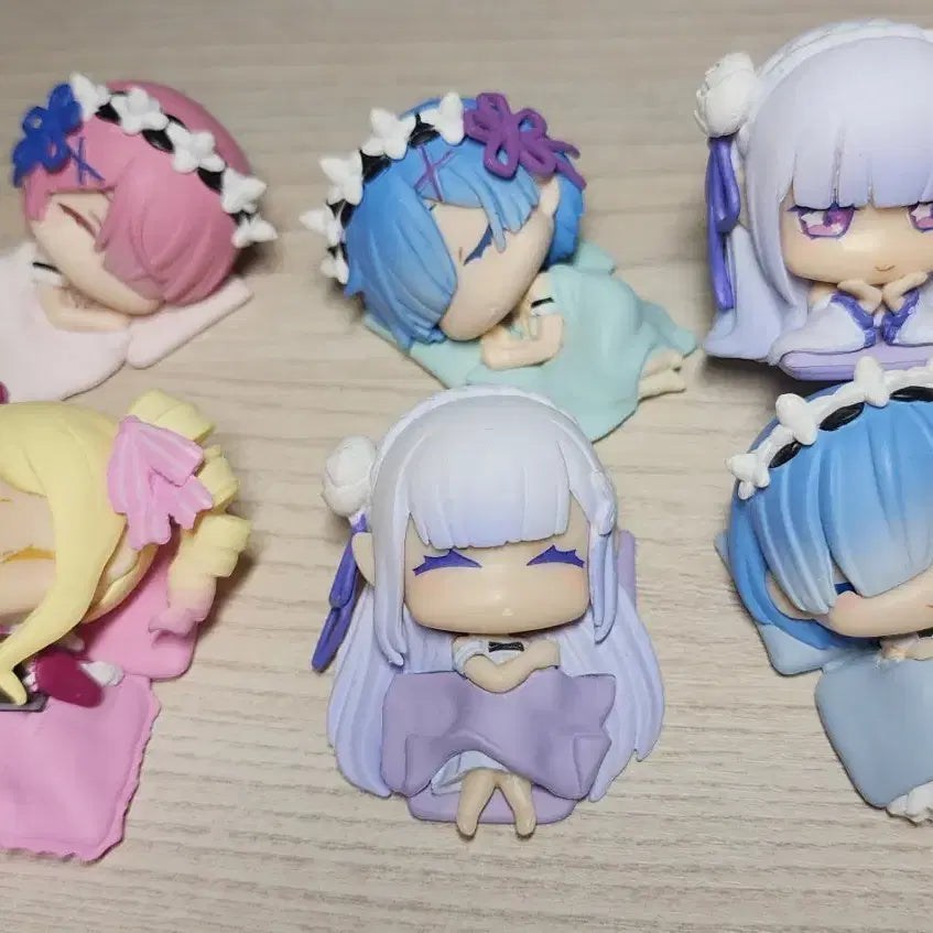 [BUNJANG] Re:Zero Onemutan Rem Ram Emilia Beatrice Bundle Set / 리제로 오네무탄 렘 람 에밀리아 베아트리스 일괄