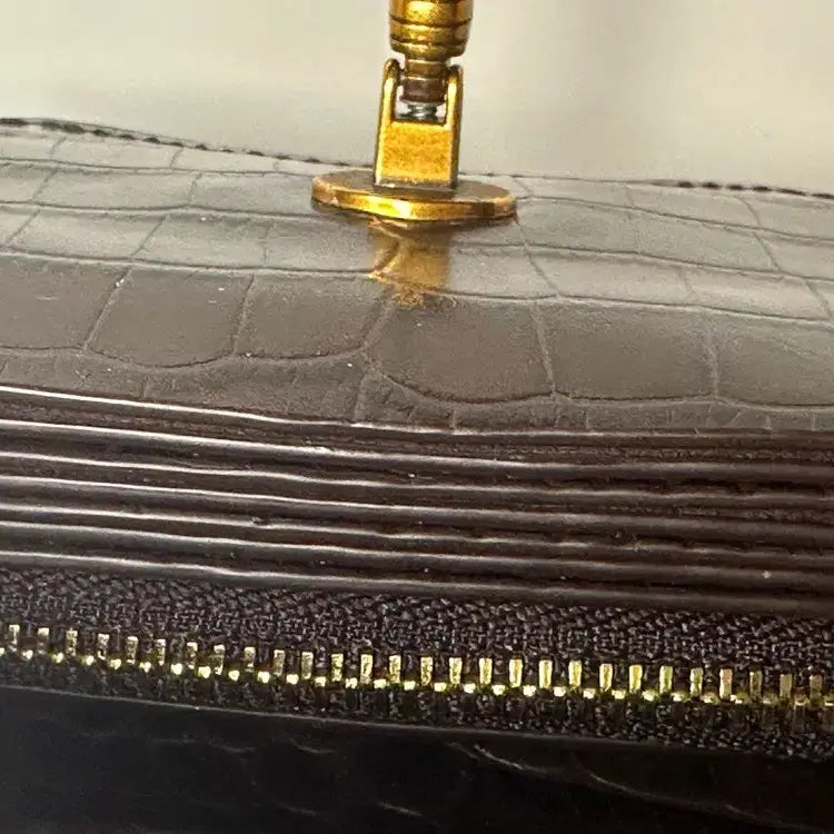 [BUNJANG] Depoin Natural Cowhide Accordion Wallet / 드포인 천연 소가죽 아코디언 지갑