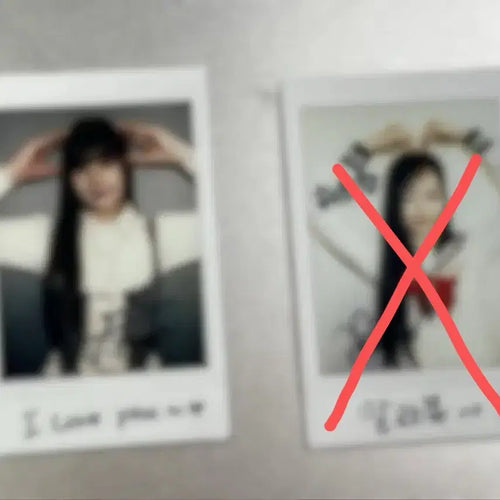 [BUNJANG] Cosmosy A'mei Signed Polaroid / 코스모시 에이메이 싸인 폴라