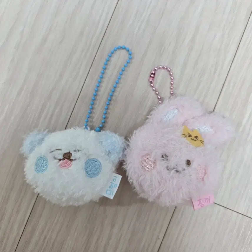 [BUNJANG] NCT DREAM Myeongyi Pinky Lightstick Keyring Bundle Set / 엔시티드림 므엉이 핑끼 응원봉 팬라이트 키링 일괄