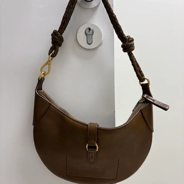 [BUNJANG] Polo Ralph Lauren Leather Shoulder Bag (Brown) / 폴로 숄더백(브라운 색상)