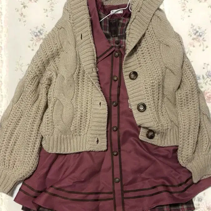 [BUNJANG] Axes Femme Sailor Collar Layered Inner Dress Set / Axes femme 엑시즈팜 세일러 카라 이너 원피스 2개 코디