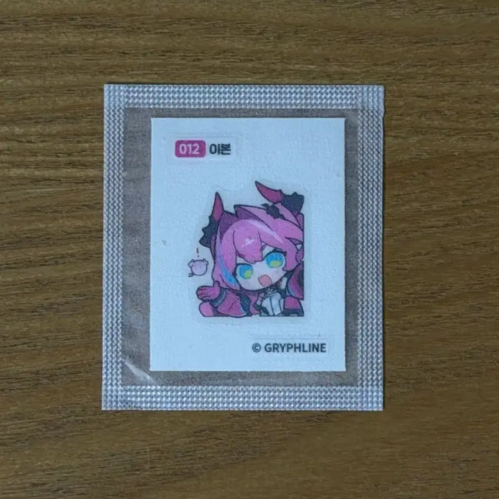[BUNJANG] Endfield Ppajik Sticker - No. 12 Yvonne / 엔드필드 띠부씰 - 12 이본