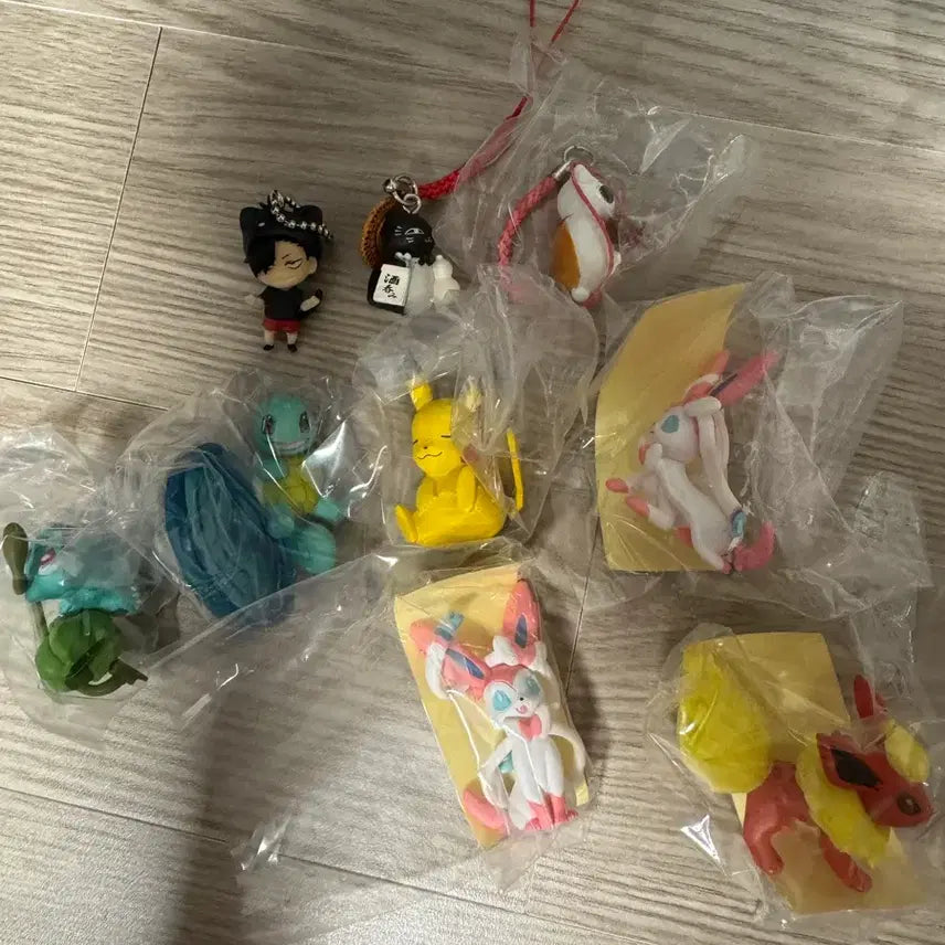 [BUNJANG] Character Phone Strap Bundle / 가챠 일괄 제품상태 새상품