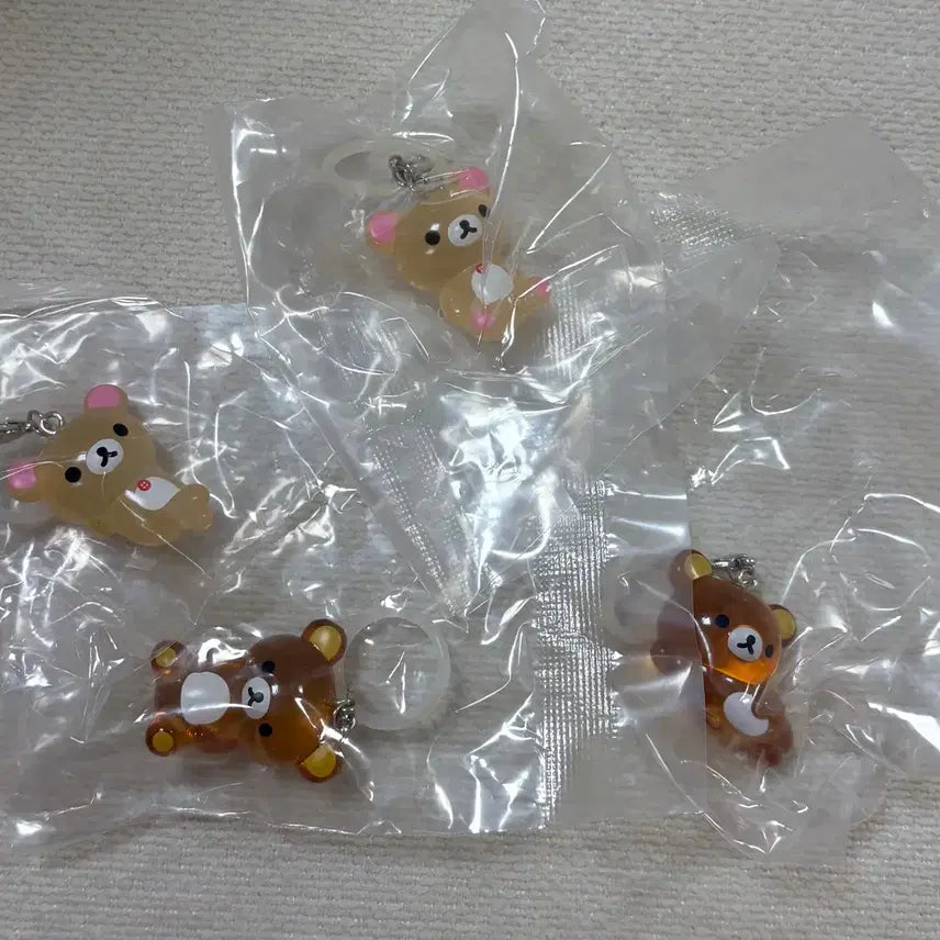 [BUNJANG] San-X Rilakkuma Korilakkuma Mascot Charm Keychain Bundle Set / 일괄) 산엑스 가챠 리락쿠마 코리락쿠마 마스코트 챰 키링 메지루시