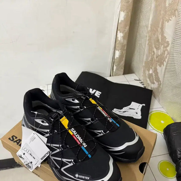 [SOLD OUT] 살로몬 XT-6 고어텍스 블랙 실버 260MM