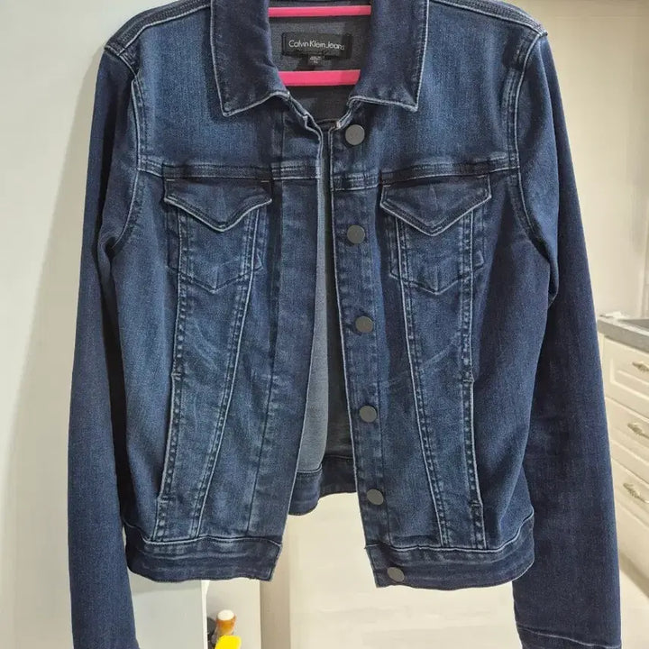 [BUNJANG] Calvin Klein Denim Jacket XS / 캘빈클라인 청자켓/데님자켓 XS