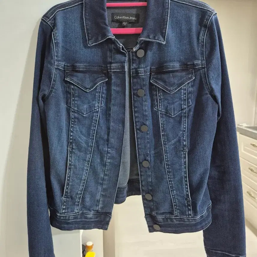 [BUNJANG] Calvin Klein Denim Jacket XS / 캘빈클라인 청자켓/데님자켓 XS