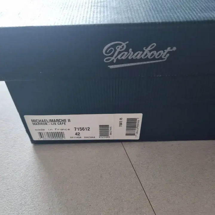 [BUNJANG] Paraboot Michael Marron Leather Shoes Size 42 / 파라부트 미카엘 마룬 42사이즈