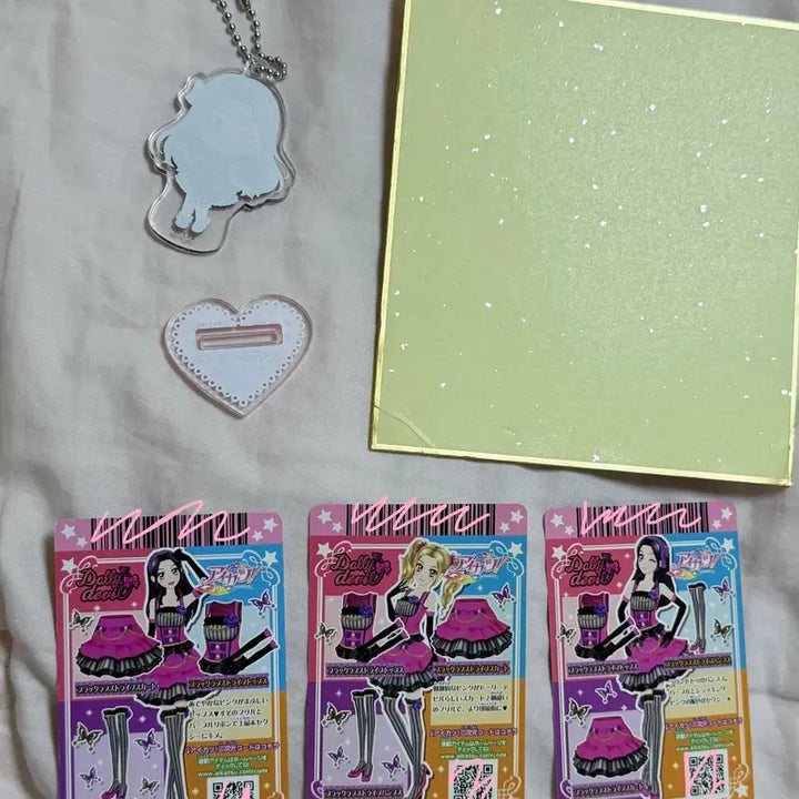 [BUNJANG] Aikatsu! iM☆Star Suipara Nono Lisa Acrylic Shikishi Card / 아이카츠 아이엠스타 스이파라 노노 리사 굿즈 아크릴 색지 카드 일판