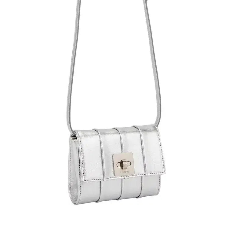 [BUNJANG] S_E_L_E_D_I_F_F Wavy Microbag (Silver) / 셀레디프 웨이비 마이크로백 (실버)