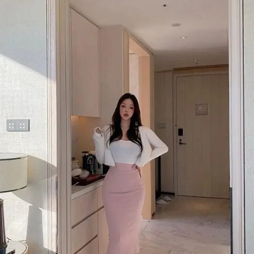 [BUNJANG] Hipnatic MADE Banding Long Skirt - Black / [히프나틱 MADE 역대급 밴딩 롱스커트- black]
