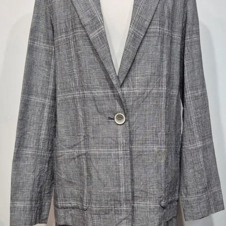 [BUNJANG] It MICHAA Check Jacket &amp; Shorts Set / 잇미샤 체크 자켓 &amp; 반바지 세트