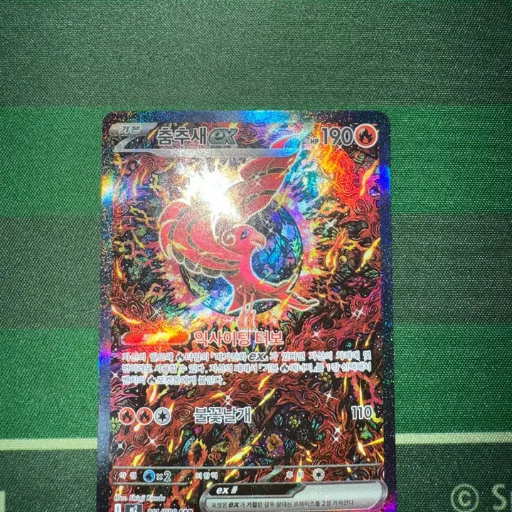 [BUNJANG] Dancing Bird SAR Graded Trading Card / 춤추새 sar
