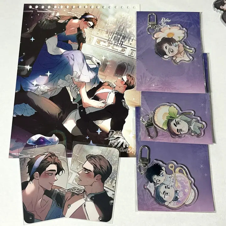 [BUNJANG] Bomtoon Merhen Dalryet Photocard Kiring / 봄툰 메르헨 달력 포카 포토카드 디티알 투니크 키링