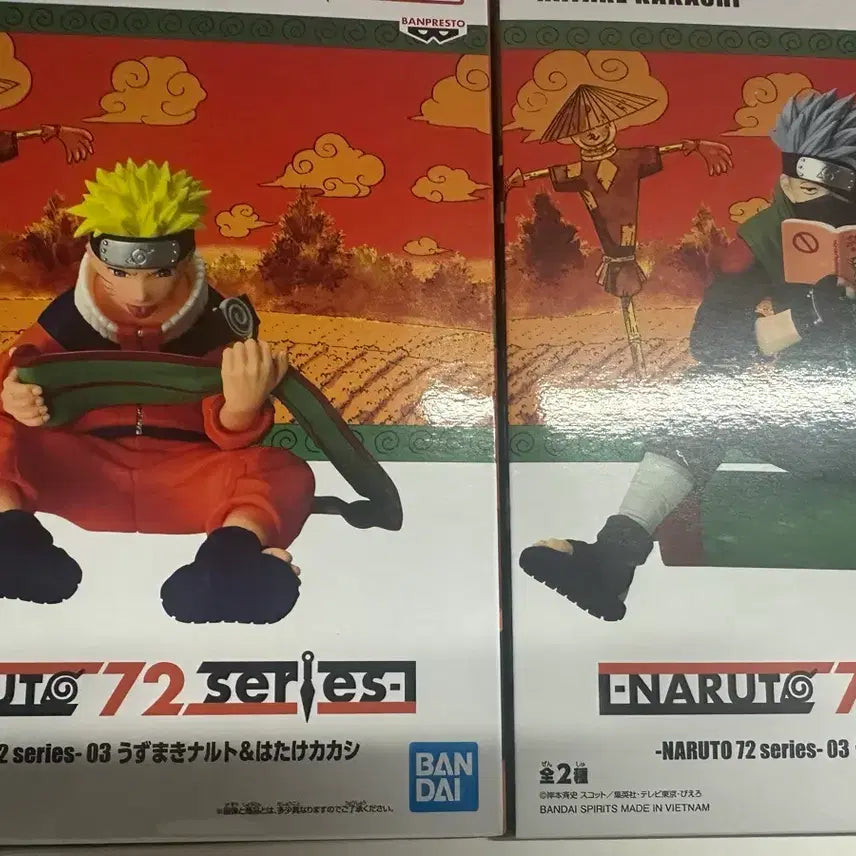 [BUNJANG] Naruto &amp; Kakashi Figure Set / 택포 5.6) 나루토 피규어 72시리즈 카카시 나루토 세트