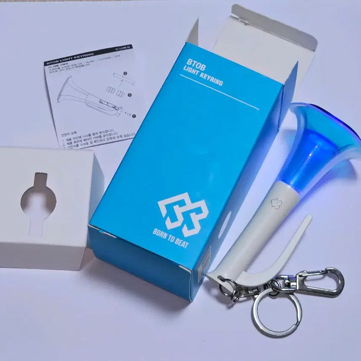 [BUNJANG] BTOB Melbong Nabalbong Lightstick Mini Keychain / 비투비 멜봉 나팔봉 응원봉 미니 키링