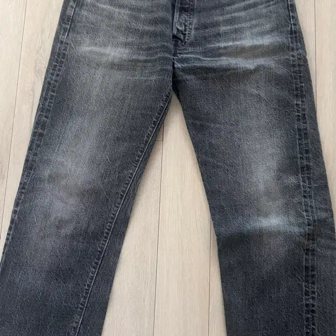 [BUNJANG] Warehouse 1101 2nd Hand Used Wash Denim (30) / 웨어하우스 1101 2nd hand 블랙 유즈드 워시 데님 (30)