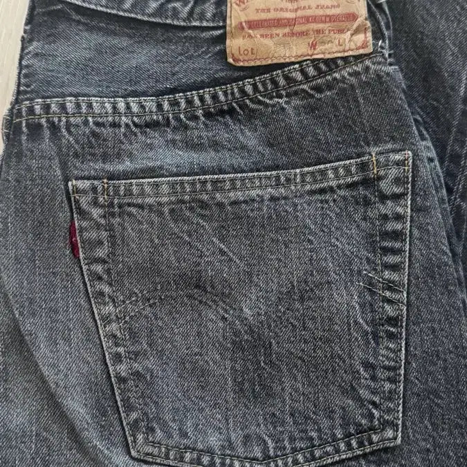 [BUNJANG] Warehouse 1101 2nd Hand Used Wash Denim (30) / 웨어하우스 1101 2nd hand 블랙 유즈드 워시 데님 (30)