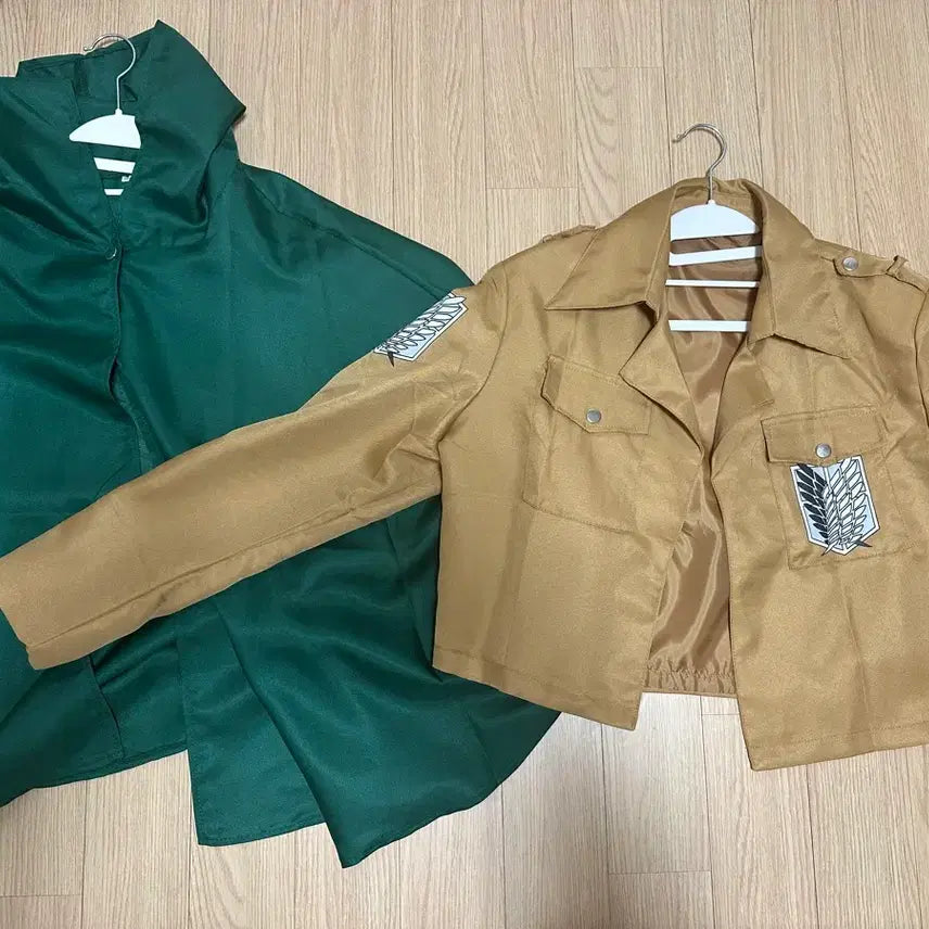 [BUNJANG] Attack on Titan Graduation Photo Cosplay Full Set (Includes Boots) / 진격고 졸업사진 코스프레 팝니다 (장화 포함 풀세트)