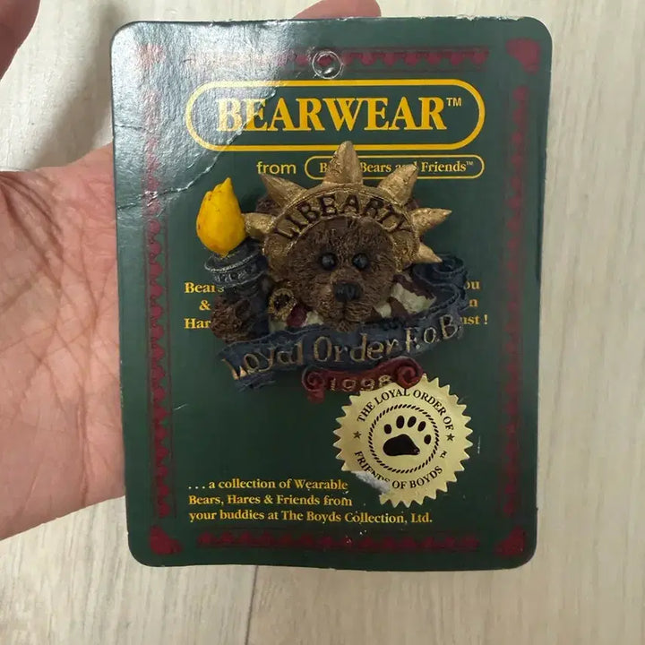 [BUNJANG] Boyds Bear Pin / 보이즈 베어 핀
