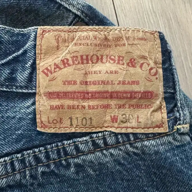 [BUNJANG] Warehouse 1101 Medium Indigo Jeans Size 30 / 웨어하우스 1101 미디움 인디고 30