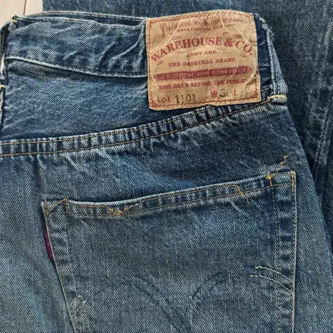 [BUNJANG] Warehouse 1101 Medium Indigo Jeans Size 30 / 웨어하우스 1101 미디움 인디고 30