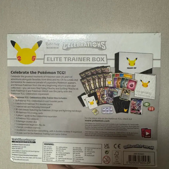 [BUNJANG] Pokemon TCG 25th Anniversary Elite Trainer Box / 포켓몬TCG 25주년 엘리트트레이너박스