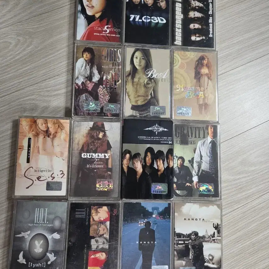 [BUNJANG] Various Artists Cassette Tape Collection (H.O.T, S.E.S, BoA, etc.) / 카세트테이프 14종 (H.O.T, S.E.S, 보아 등)