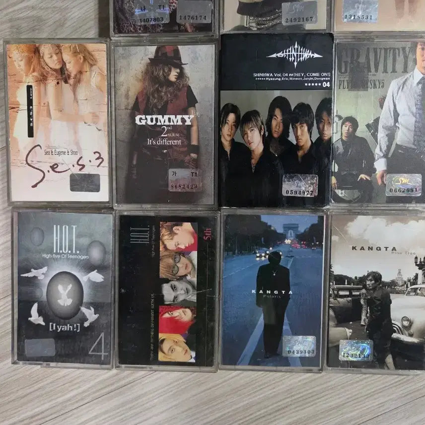 [BUNJANG] Various Artists Cassette Tape Collection (H.O.T, S.E.S, BoA, etc.) / 카세트테이프 14종 (H.O.T, S.E.S, 보아 등)